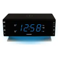 Blaupunkt CR55CHARGE, Klockradio, Digital, FM, PLL, LED, Svart, DC/Batteri