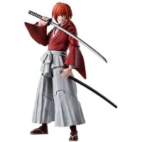 Bandai Rurouni Kenshin : Meiji Swordsman Romantisk Berättelse Sh Action Kenshin Himura Figur 13 Cm