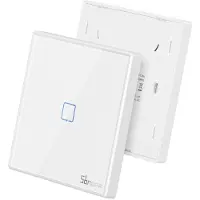 Sonoff T2EU1C-RF, Vit, Plast, Väggmontering, 0.433 GHz, 86 mm, 9 mm
