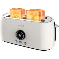 Cecotec Vertikal Classictoast 15000 Beige Extra Dubbel Brödrost