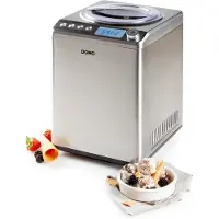 Domo DO9232I, Glassmaskin med kompressor, 2,5 l, 1 hoar, Rostfritt stål, 60 min, 1,17 m
