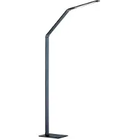 FISCHER&HONSEL GMBH LED golvlampa Geri, dimbar, Svart, Vardagsrum / matsal, Metall, Modern, LED-golvlampa