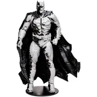 Mcfarlane Toys Black Adam Batman Guld Linjekonst Variant Etikett Figur 18 Cm