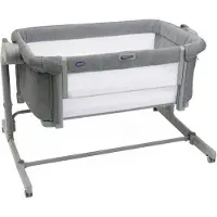 Chicco Next2Me Magic EVO barnsäng Dark Grey
