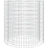 vidaXL Gabioneldstad, Ø 100 Cm, Galvaniserat Järn