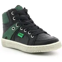 Kickers Höga sneakers LOWELL pojkar - Svart - 30