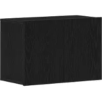 vidaXL TV-skåp svart ek 60x30x41 cm konstruerat trä