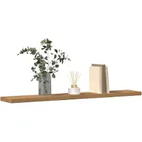vidaXL Hyllplan 4 st artisan ek 60x10x1,5 cm konstruerat trä