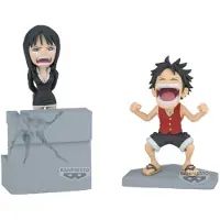 Banpresto One Piece Robin World Collectable Log Stories Monkeydluffy & Nico-figur