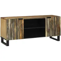 vidaXL TV Enheter Brun 105 x 33 x 46 cm Konstruerat trä