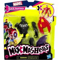 Marvel Mixmashers Black Panther Custom Mix-and-Match Action Figure & Accessories 5-tums skala Super Hero Toys fr barn i ldrarna 4+