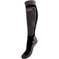 Helios Merino One 60, Skidstrumpor, 2 par, Svart
