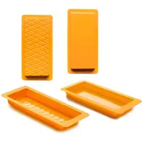 Jamon Nougatformar - Ibili - 793500 - Polyeten - 23 x 10 cm - Set om 2