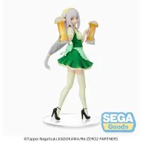 SEGA Re:zero Starting Life In Another World Spm Pvc Emilia Oktoberfest Ver (re-run) 21 Cm Figur