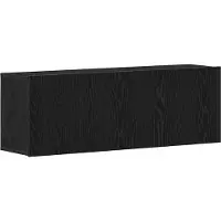 vidaXL TV-skåp 2 st svart ek 120x30x41 cm parkett