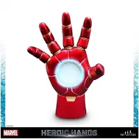 Hot toys Iron Man Förundran Hjältehänder-figur 25 Cm