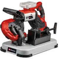 Einhell Batteridriven bandsåg TE-MB 18/127 U Li-Solo Power X-Change Skärdjup (max.) 115 mm 18 V Sågblad, längd 1141 mm