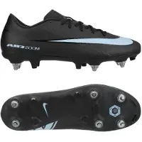 Nike Air Zoom Mercurial Vapor 16 Academy SG-PRO Anti-Clog Shadow - Svart/Blå - Soft Ground (SG), storlek 36
