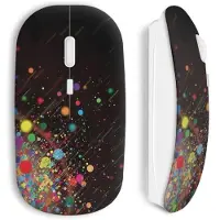CAPACHEAP Souris Multicolor sans fil