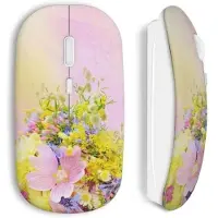 CAPACHEAP Souris Sans Fil Flowers beautiful