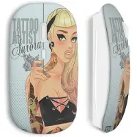 CAPACHEAP Souris Sans Fil Tattoo Belle Au Bois Dormant
