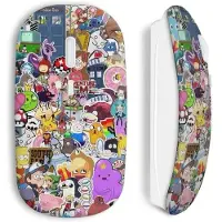 CAPACHEAP Souris Sans Fil Personnages Manga Cartoon Web Yout