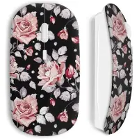 MANIACASE Souris Sans Fil Flowers design