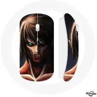 MANIACASE Souris Sans Fil poster Eren Yeager Attack on Titan