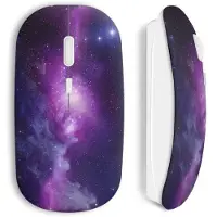 CAPACHEAP Souris Sans Fil Background Galaxy