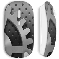CAPACHEAP Souris sans Fil Rouage mecanique