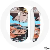 CAPACHEAP Souris Sans Fil Kozuki Oden VS Rayleig One Piece Anime