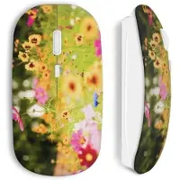 CAPACHEAP Souris Sans Fil Fleurs et nature