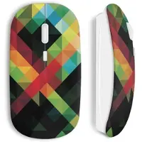 CAPACHEAP Souris sans fil Green red black yellow