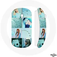 CAPACHEAP Souris Sans Fil Blackpink Lisa Stay Et whistle Affiche Fanart
