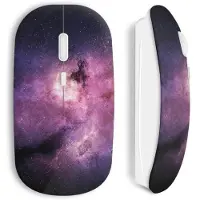 CAPACHEAP Souris Sans Fil Galaxy sunset
