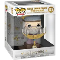 Funko POP! Harry Potter Deluxe Och Fången Från Azkaban-dumbledore Med Podium