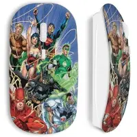 CAPACHEAP Souris sans fil flash batman superman green lanter