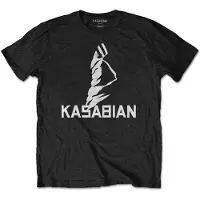 Ginza.se Kasabian: Unisex T-Shirt/Ultra Face 2004 Tour (Black) (Back Print) (Small)