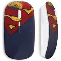 MANIACASE Souris Sans Fil Superman Vintage Style