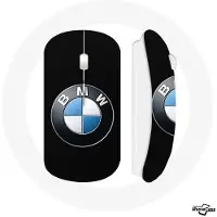 CAPACHEAP Trådlös mus BMW Logotyp svart bakgrund