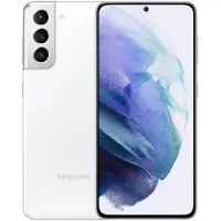 Samsung Renoverad Galaxy S21 5G Smartphone eSIM+SIM Olåst Grå 128GB vit