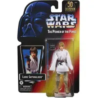 Hasbro Star Wars Lucas Film 50-årsjubileum Black Series "Power of the Force" 6" Actionfigur Luke Skywalker