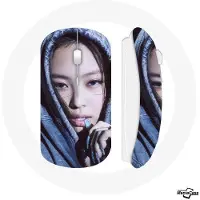 CAPACHEAP Souris Sans Fil Blackpink Born Pink Affiche Teaser Jennie Comeback Single Pink Venom