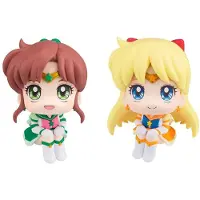 Megahouse Sailor Moon Up Titta På Pvc Eternal Sailor Jupiter & Eternal Sailor Venus-figuren 11 Cm