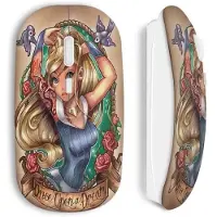 CAPACHEAP Souris Sans Fil Aurore Punk Belle Au Bois Dormant