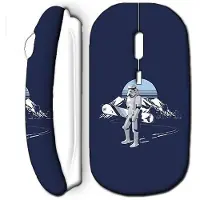 MANIACASE Souris Sans Fil Star Wars Snowboard Blanc