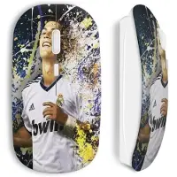 CAPACHEAP Souris Cristiano Ronaldo wallpaper Football Sans Fil