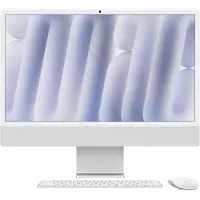 Apple iMac 24" Retina-skärm 4,5K 256Go 16 Go RAM M4-chip CPU 8 kärnor GPU 8 kärnor Silver