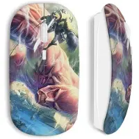 CAPACHEAP Souris sans fil l attaque des titans