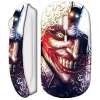 MANIACASE Souris Sans Fil Air Batman VS Joker Blanc